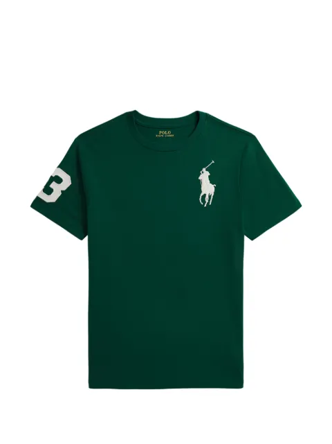POLO RALPH LAUREN KIDS logo-embroidered T-shirt
