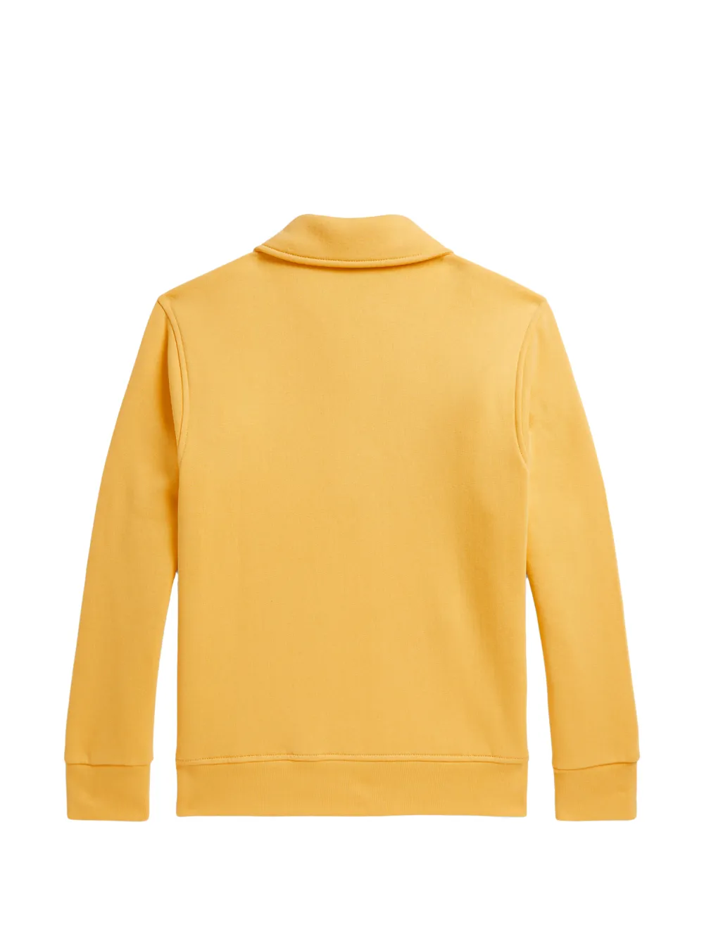 POLO RALPH LAUREN KIDS Sweater met Polo Pony-borduurwerk en kwartrits Geel
