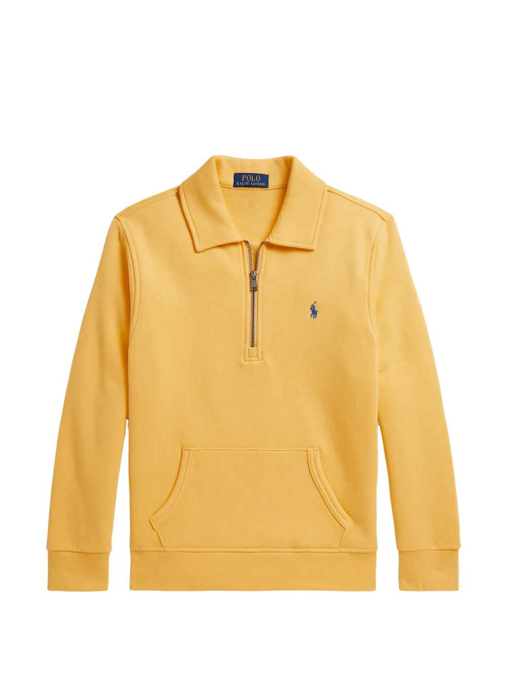 POLO RALPH LAUREN KIDS Felpa con ricamo Polo Pony - Giallo