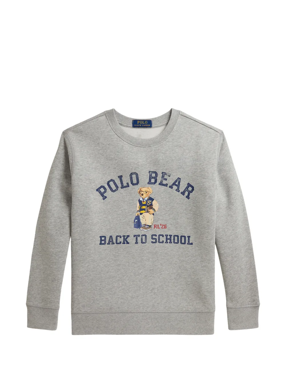 POLO RALPH LAUREN KIDS Felpa Polo Bear - Grigio