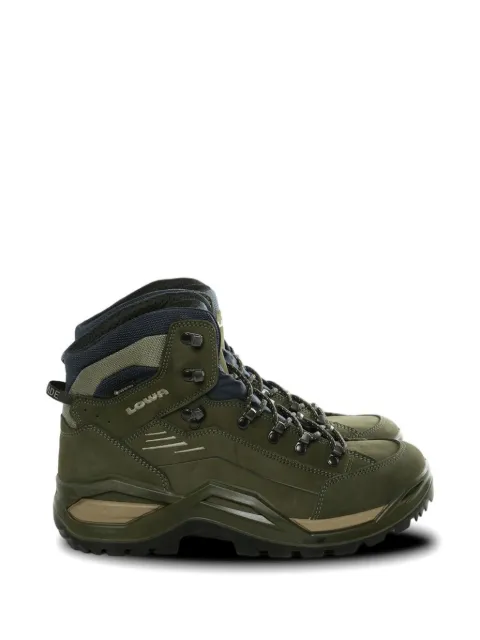 LOWA logo hiking boots