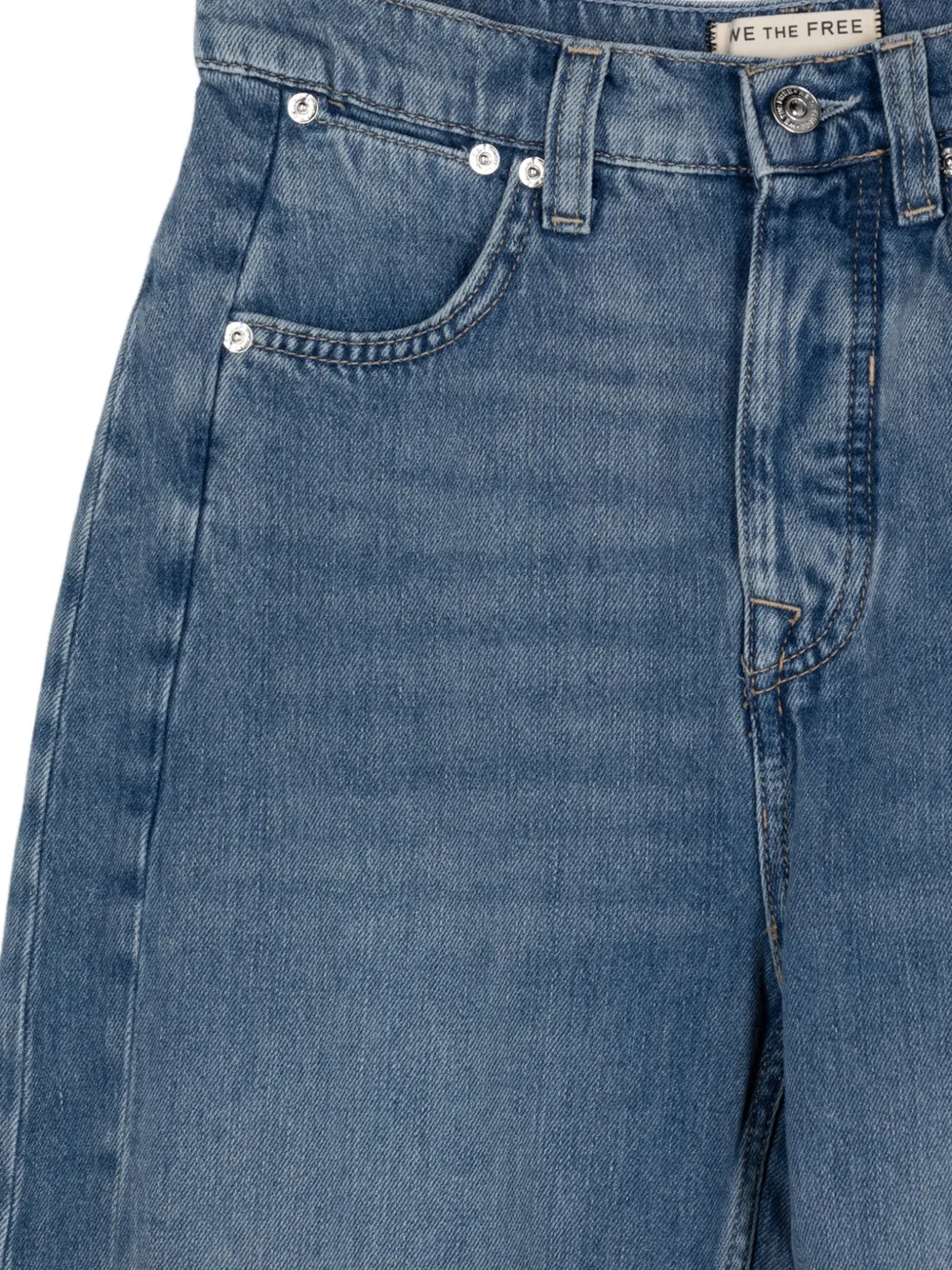 Free People We The Free Truro baggy jeans Blauw