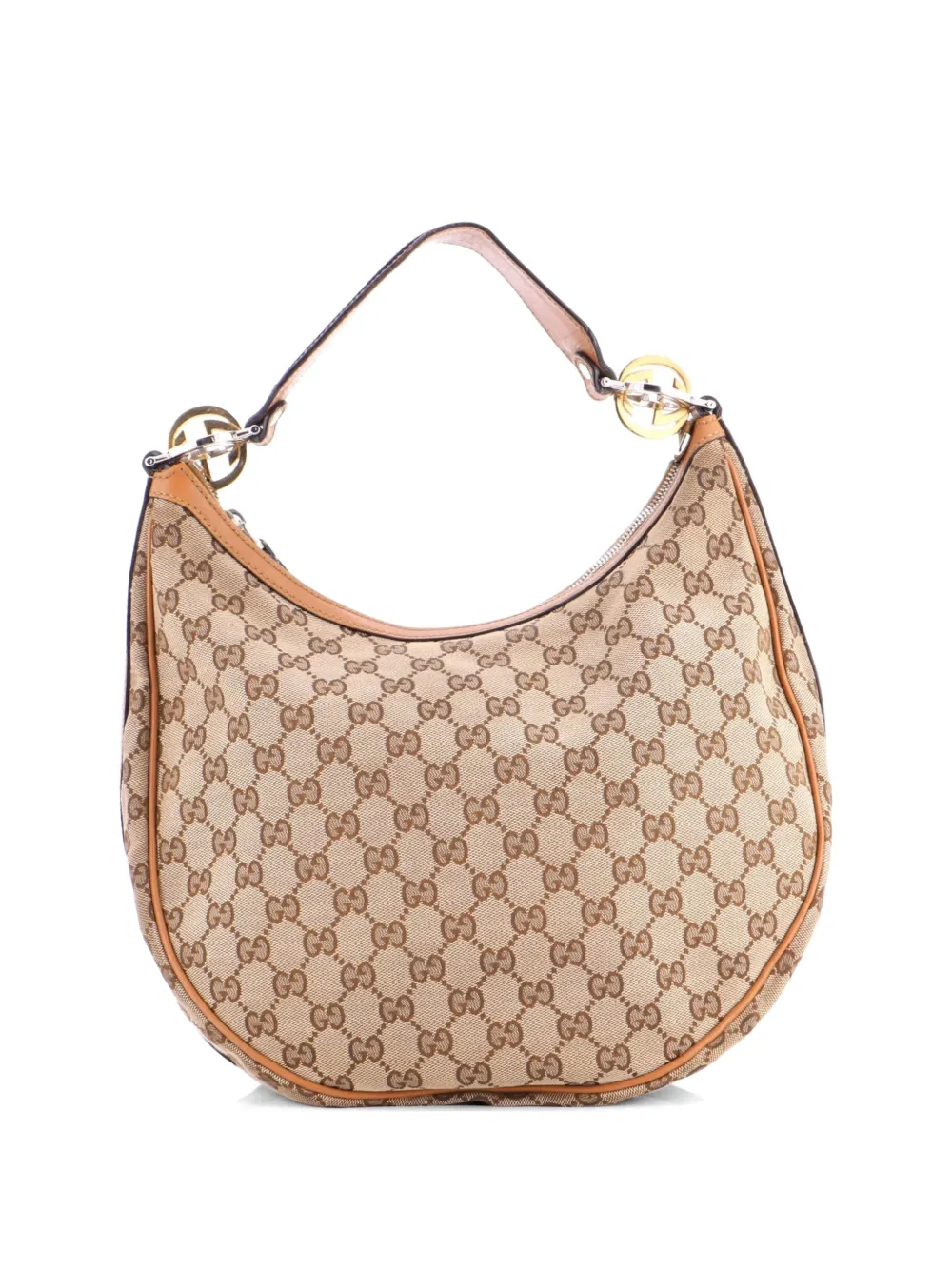 Gucci Pre-Owned Twins GG Canvas Medium hobo bag - Marrone
