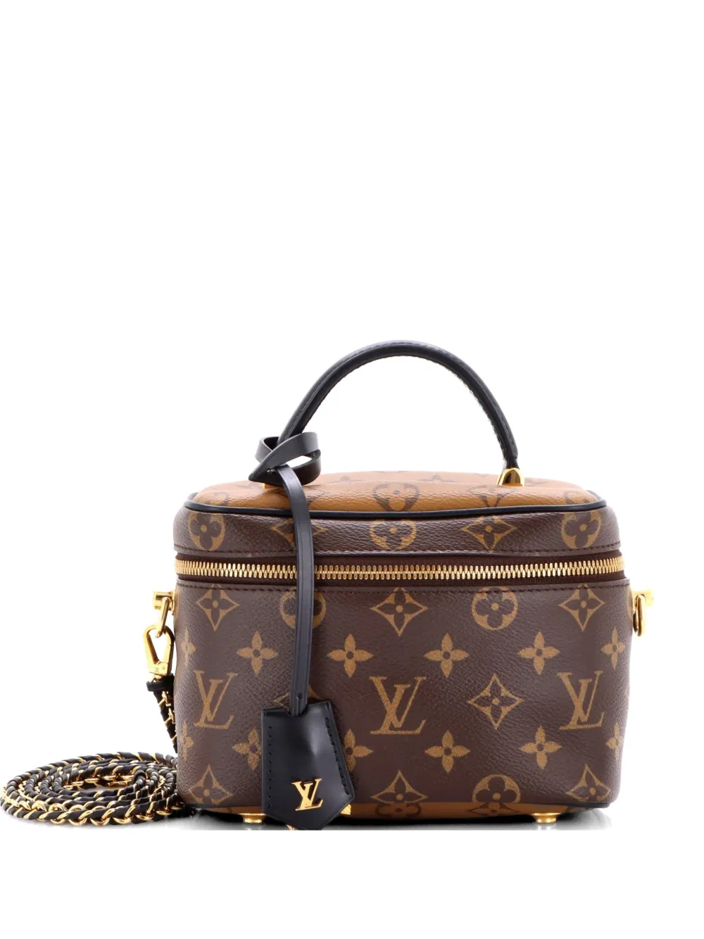 Louis Vuitton Pre-Owned Vanity Handbag Reverse Monogram Canvas PM satchel - Braun