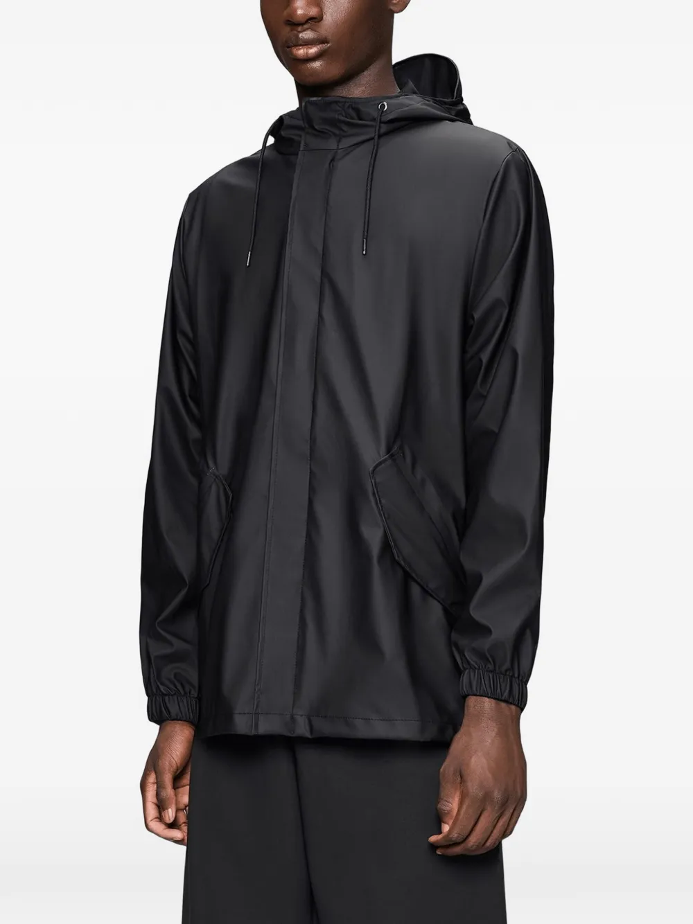 Rains Jack met capuchon Zwart
