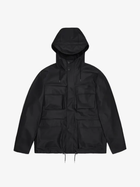 Rains Jaqueta com capuz e bolsos
