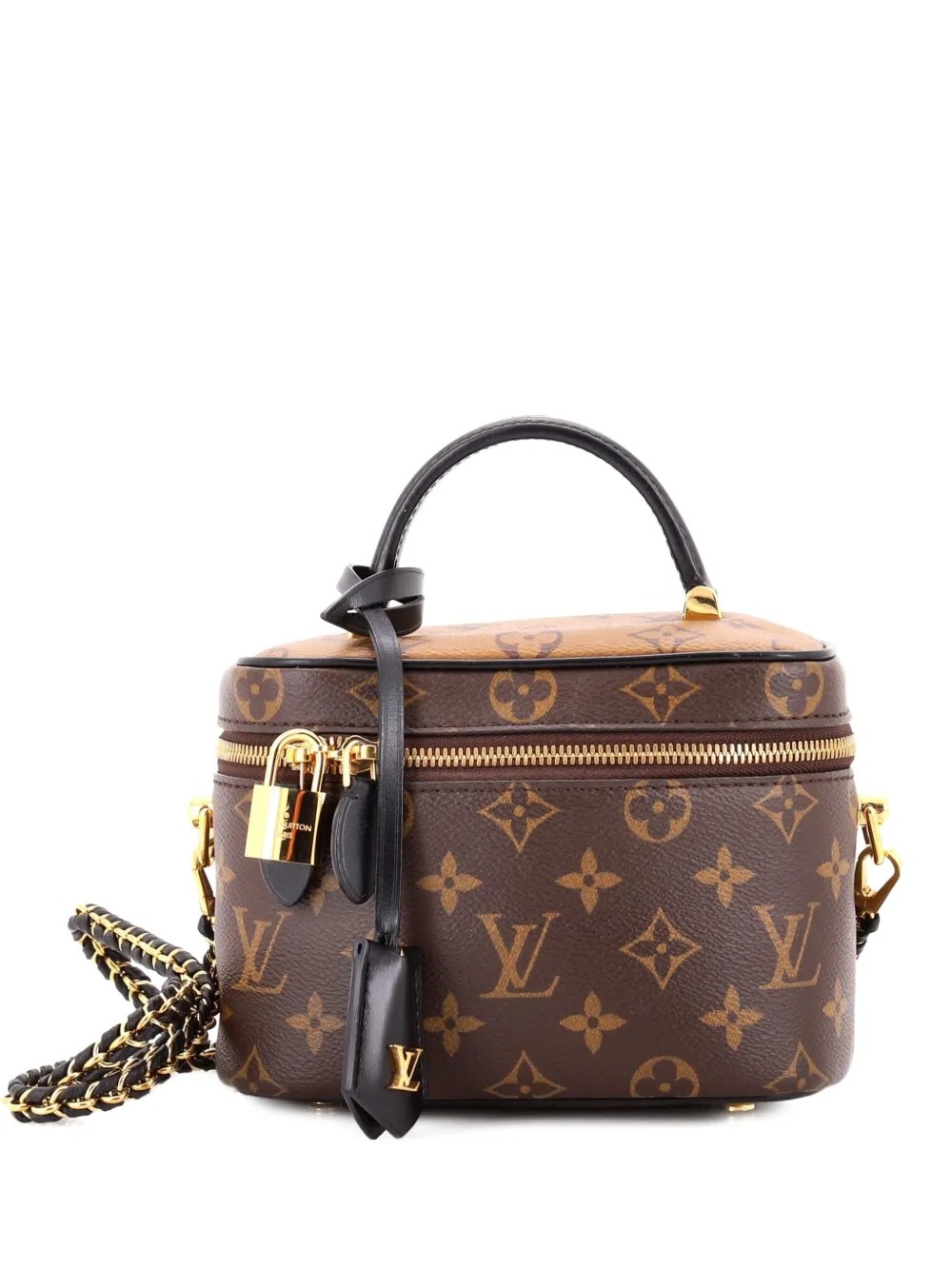 Louis Vuitton Pre-Owned Vanity Handbag Reverse Monogram Canvas PM satchel - Nero