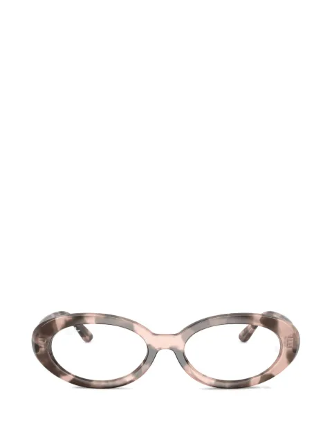 Ray-Ban oval-frame glasses