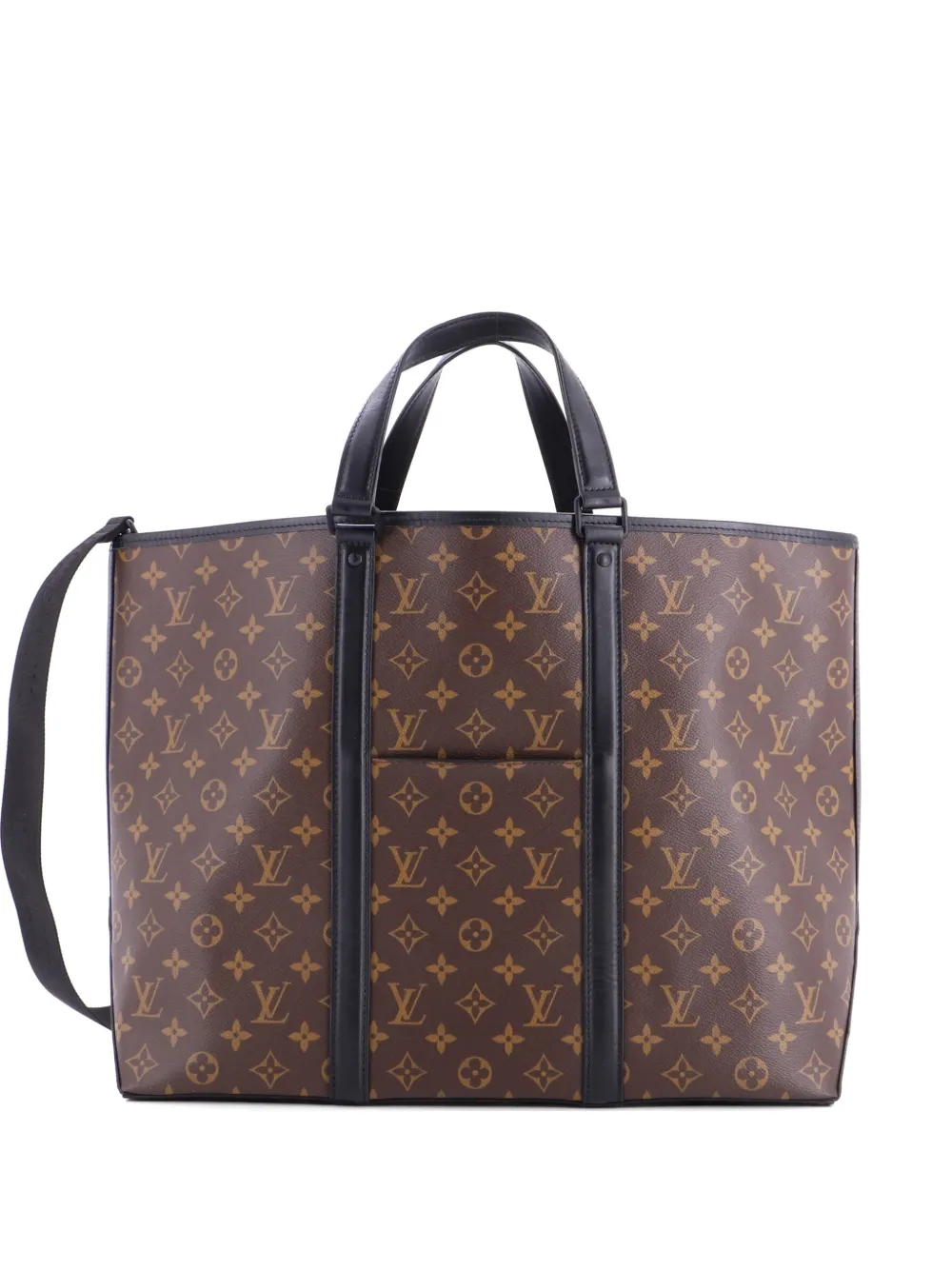 Louis Vuitton Pre-Owned Weekend Macassar Monogram Canvas GM tote bag - Schwarz
