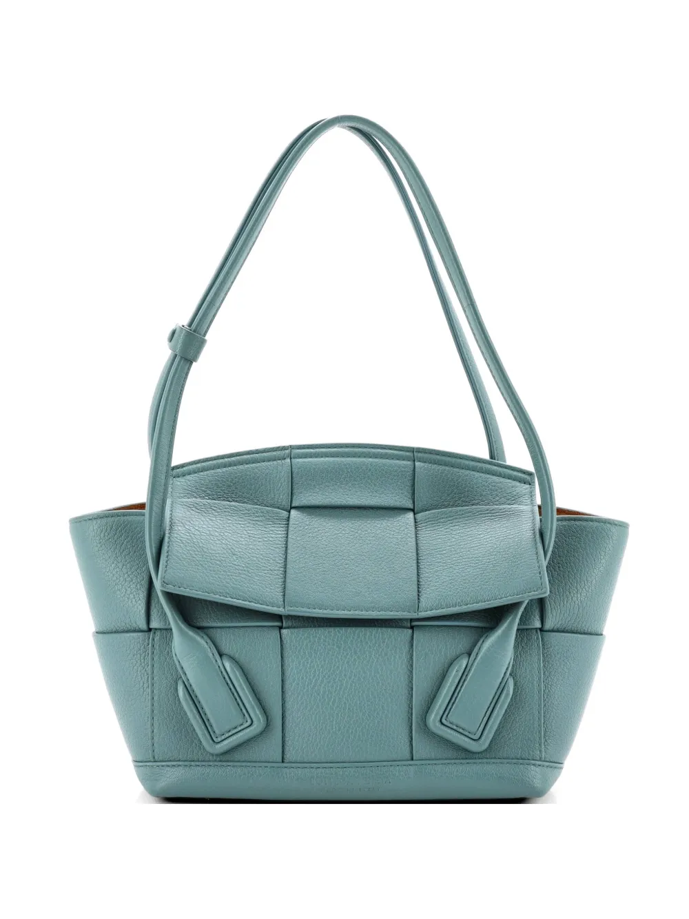 Bottega Veneta Pre-Owned Arco Bag Maxi Intrecciato Leather Small shoulder bag - Verde