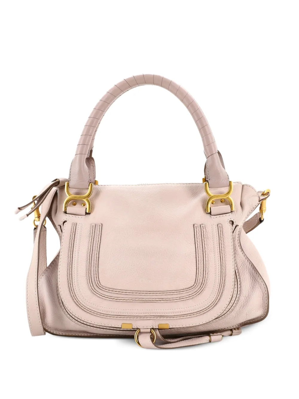 Chloé Pre-Owned Marcie Leather Medium satchel - Toni neutri