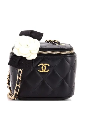 CHANEL Pre-Owned 2021-2026 ミニ キルティング パテント グラフィック