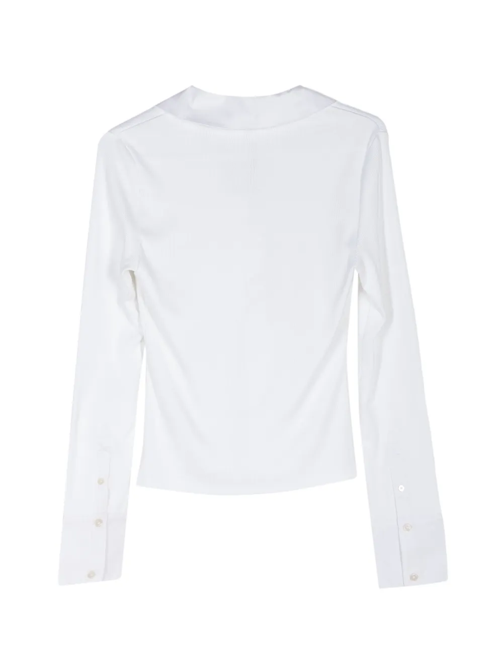 Veronica Beard Brenner asymmetrische top Wit