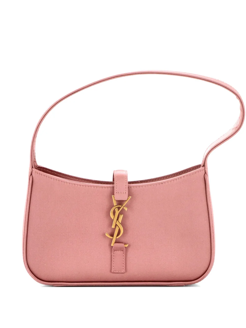 Saint Laurent Pre-Owned Le 5 a 7 Satin Mini hobo bag - Rosa