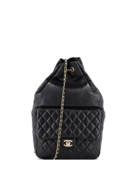 CHANEL Pre-Owned In Seoul Lambskin Large backpack