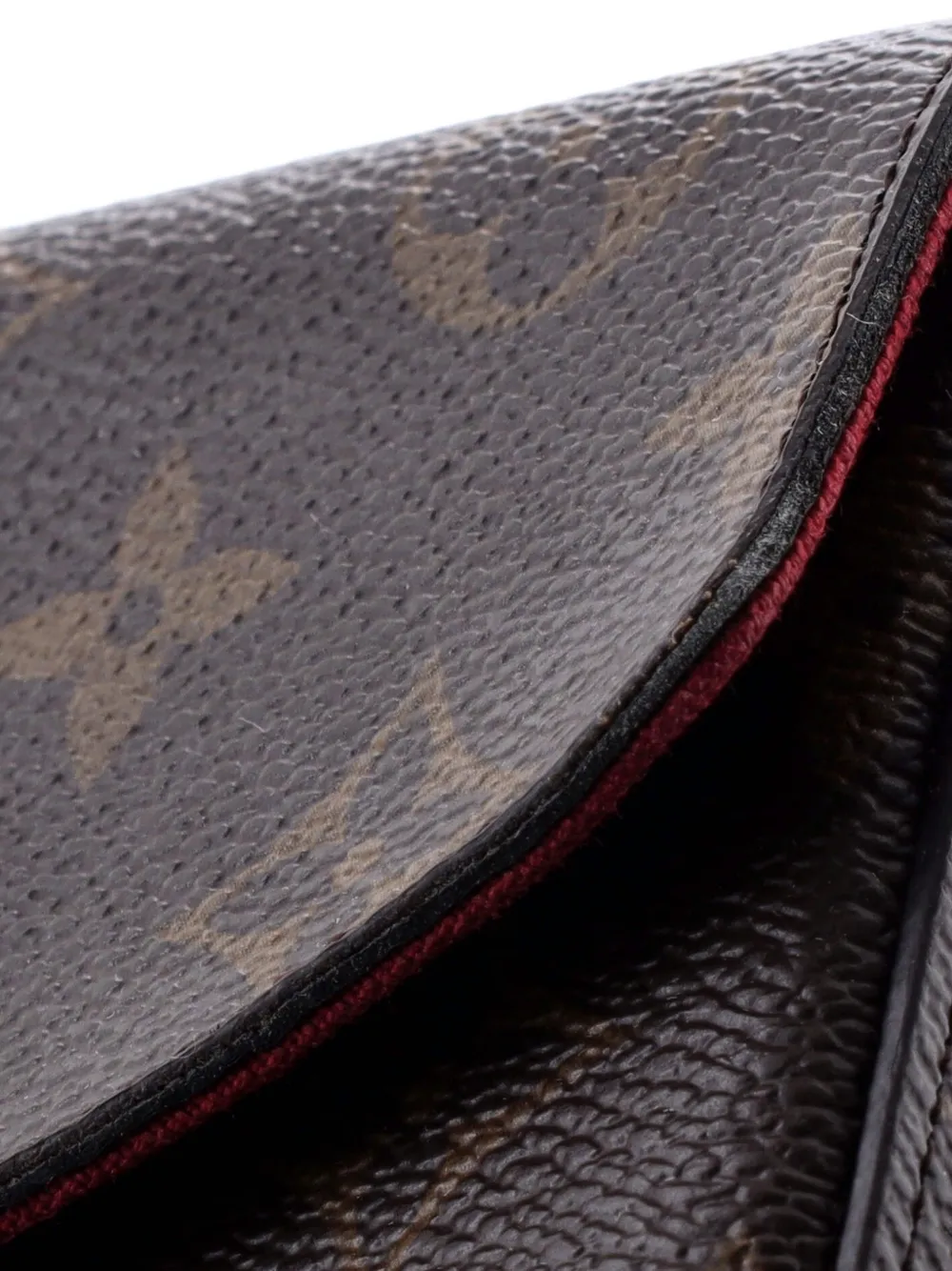 Louis Vuitton Pre-owned Felicie Pochette Monogram Canvas Crossbody Bag in Brown, view 5