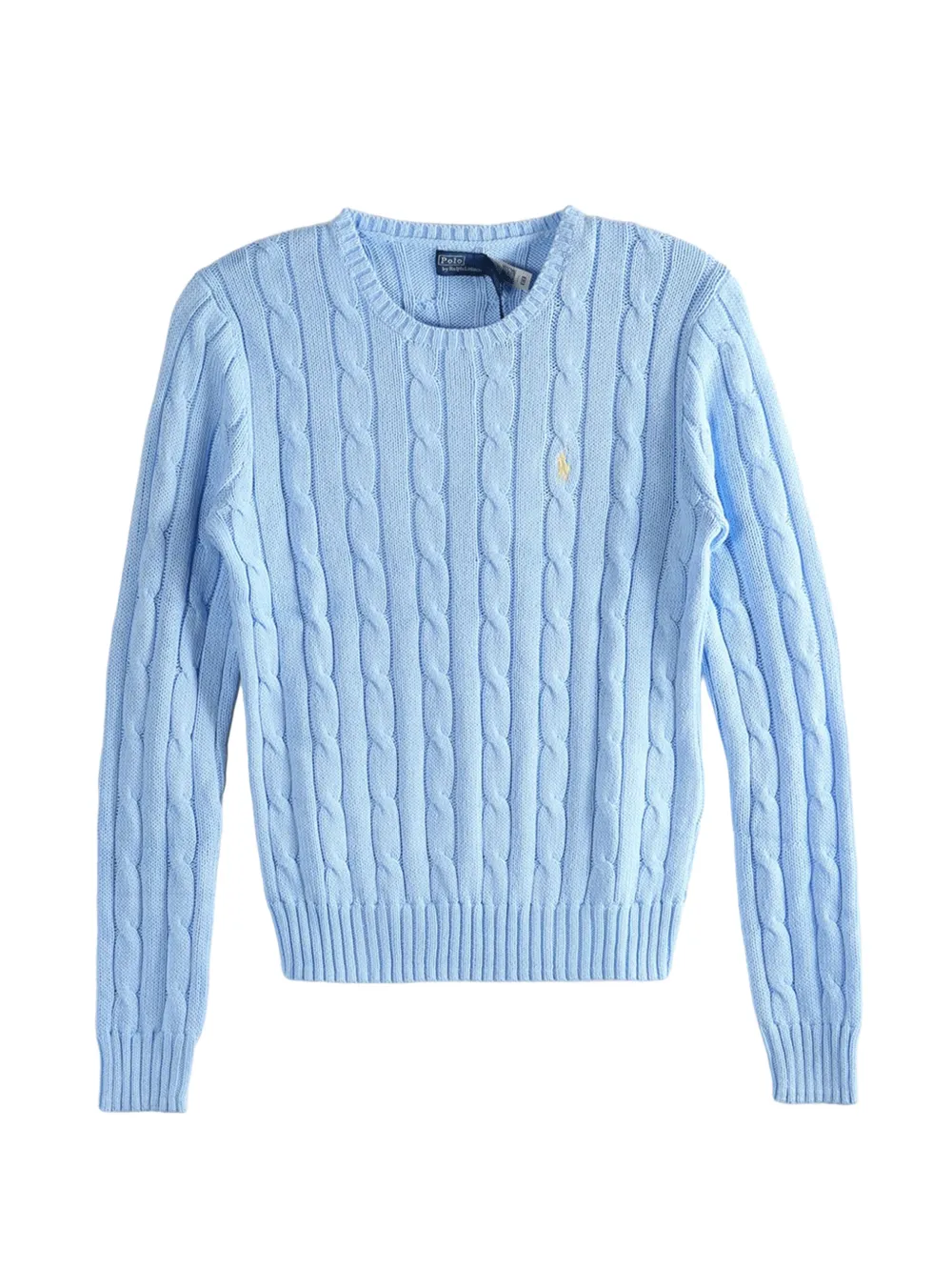 Polo Ralph Lauren cable-knit round-neck sweater - Blu