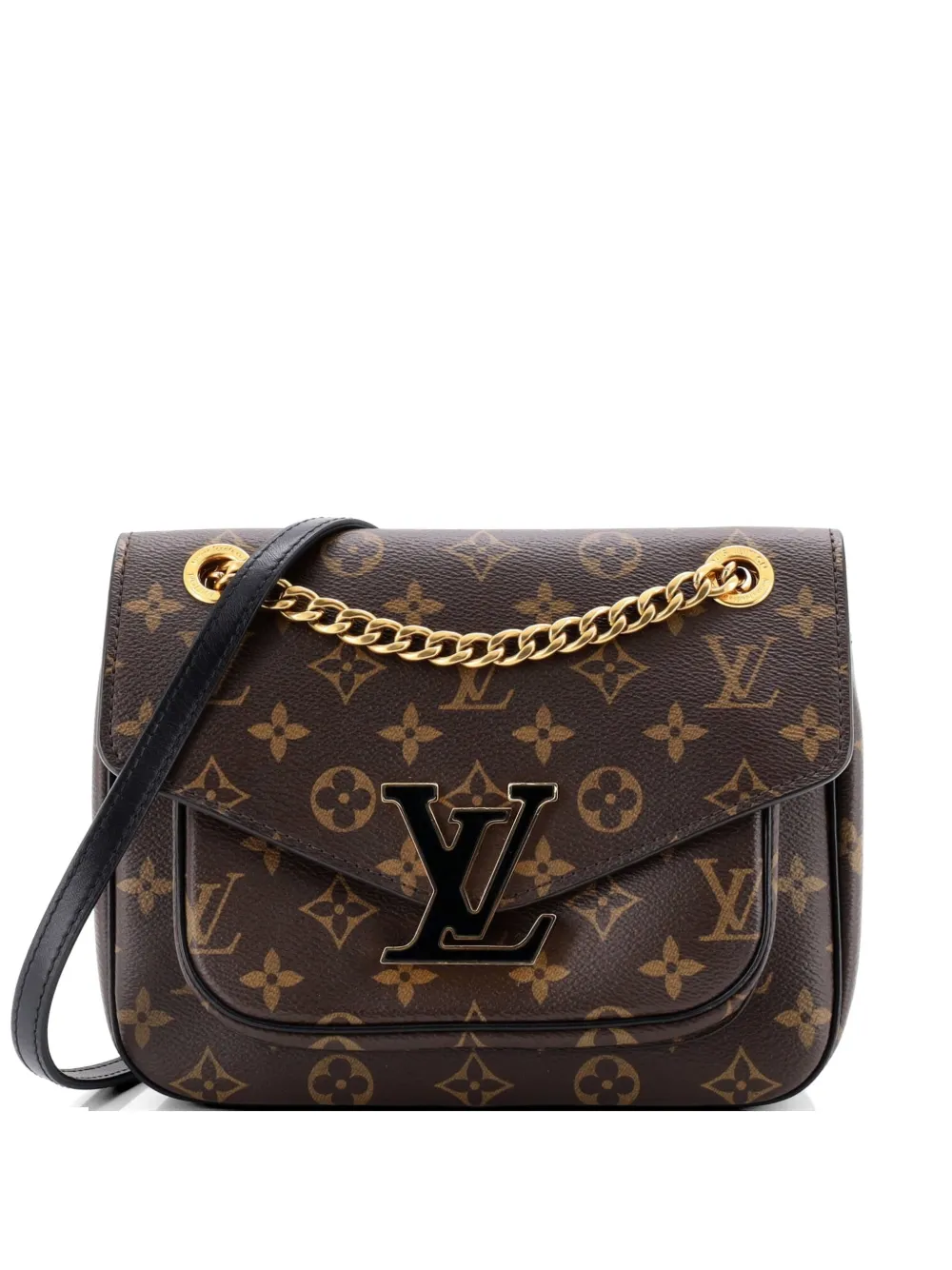 Louis Vuitton Pre-Owned Passy Handbag Monogram Canvas crossbody bag - Marrone