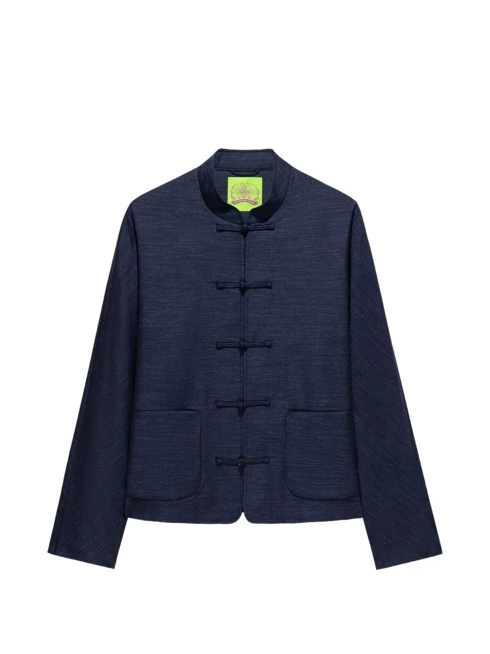 Shanghai Tang frog-button jacket - Blau