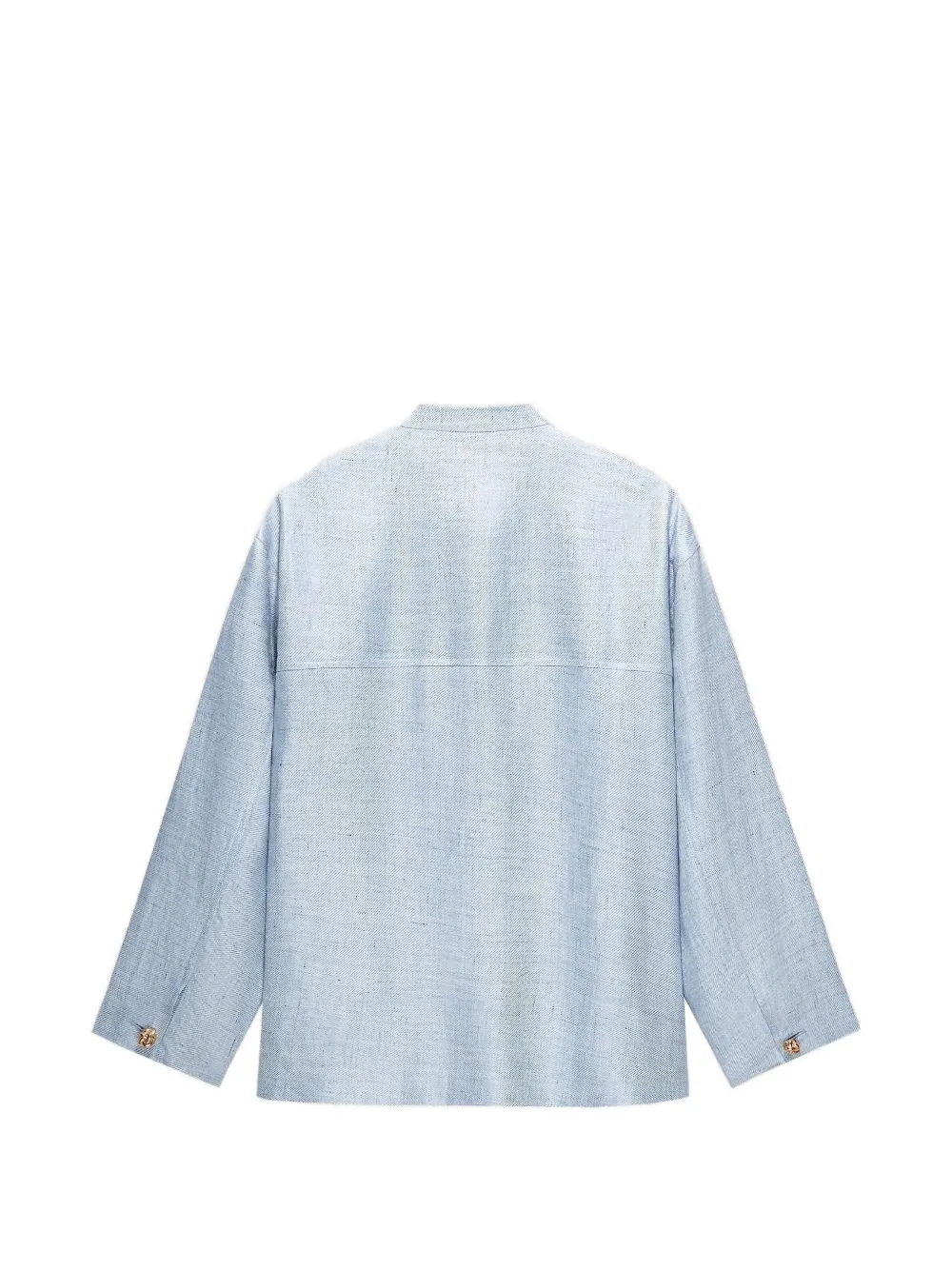  Shanghai Tang Patch-pocket Jacket - Blue 