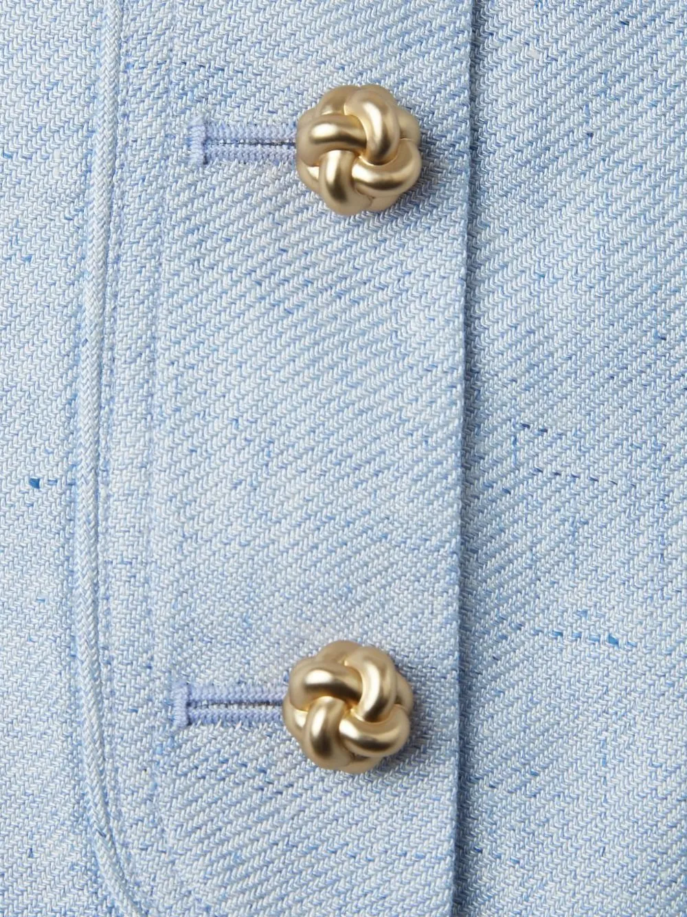  Shanghai Tang Patch-pocket Jacket - Blue 