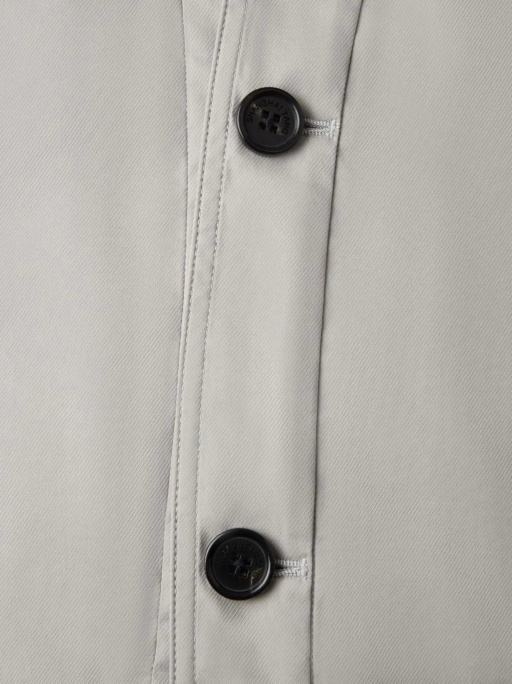  Shanghai Tang Button-up Jacket - Grey 