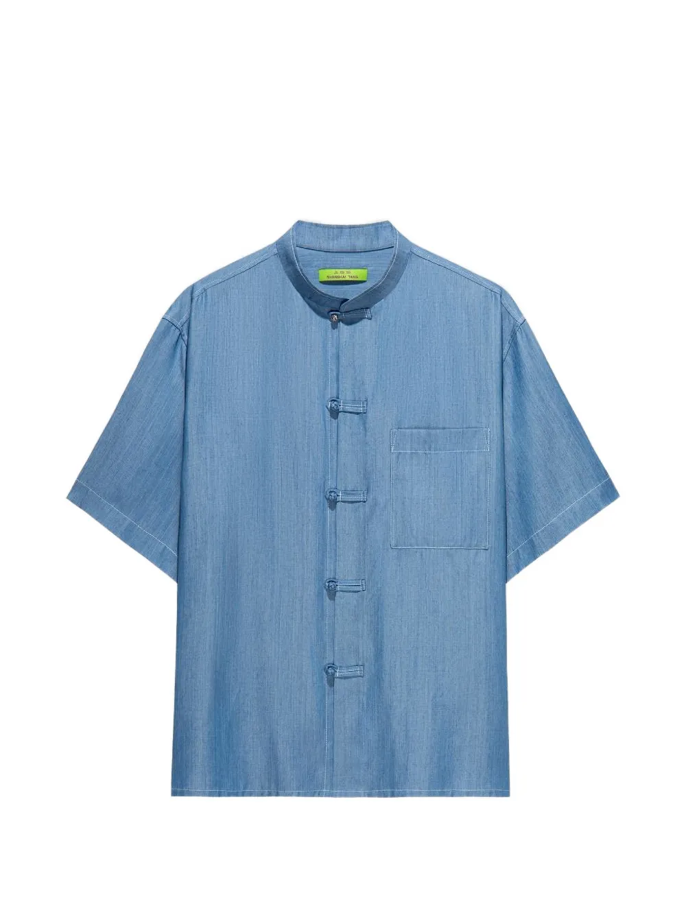 Shanghai Tang short-sleeve shirt - Blau