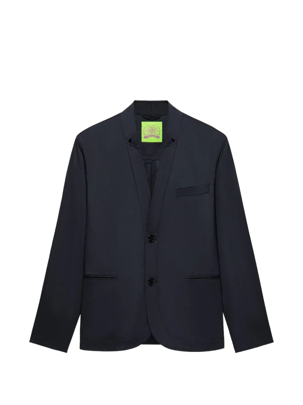 Shanghai Tang button-up shirt jacket - Blu