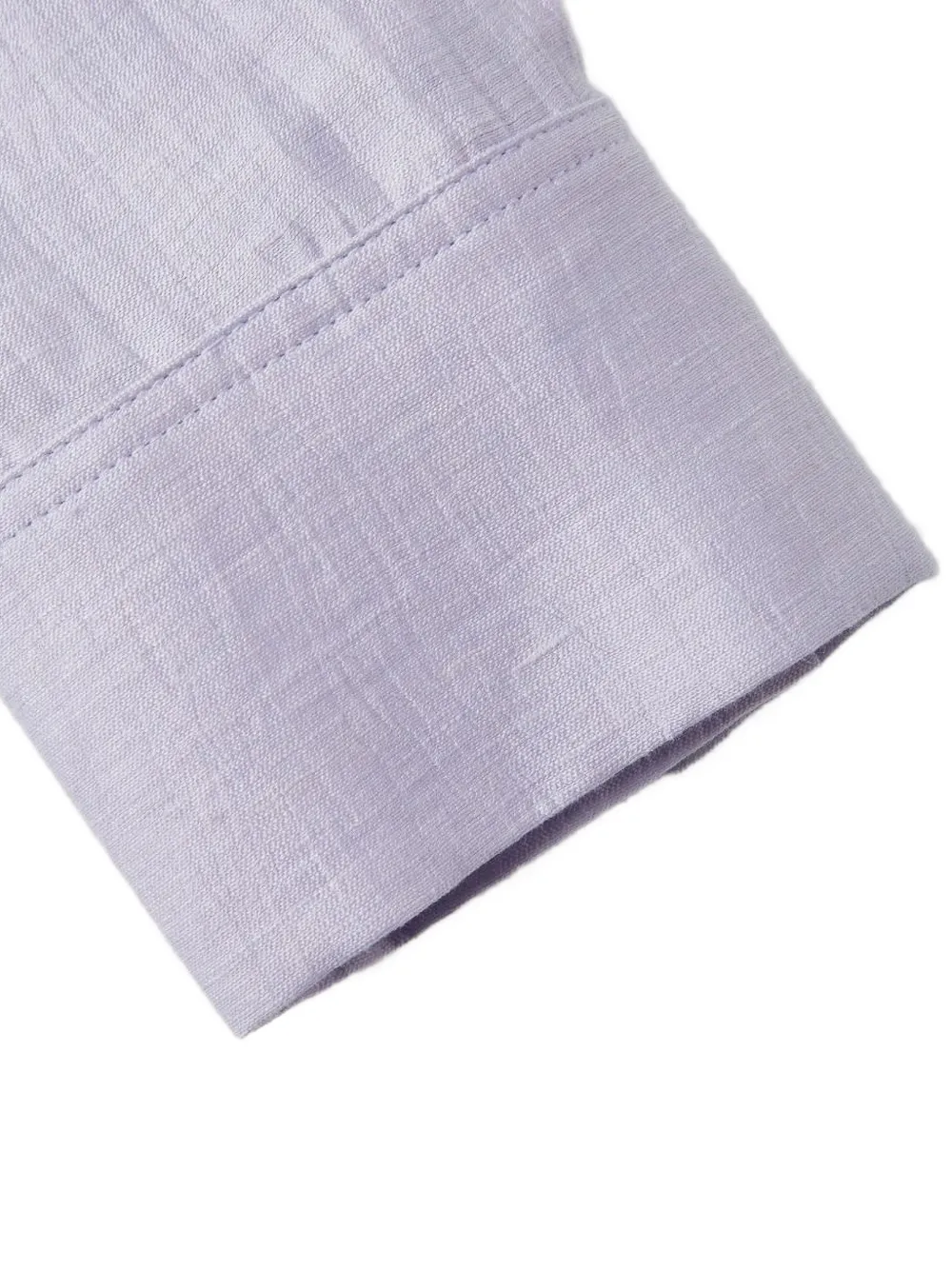Shanghai Tang blouse met strikdetail Paars