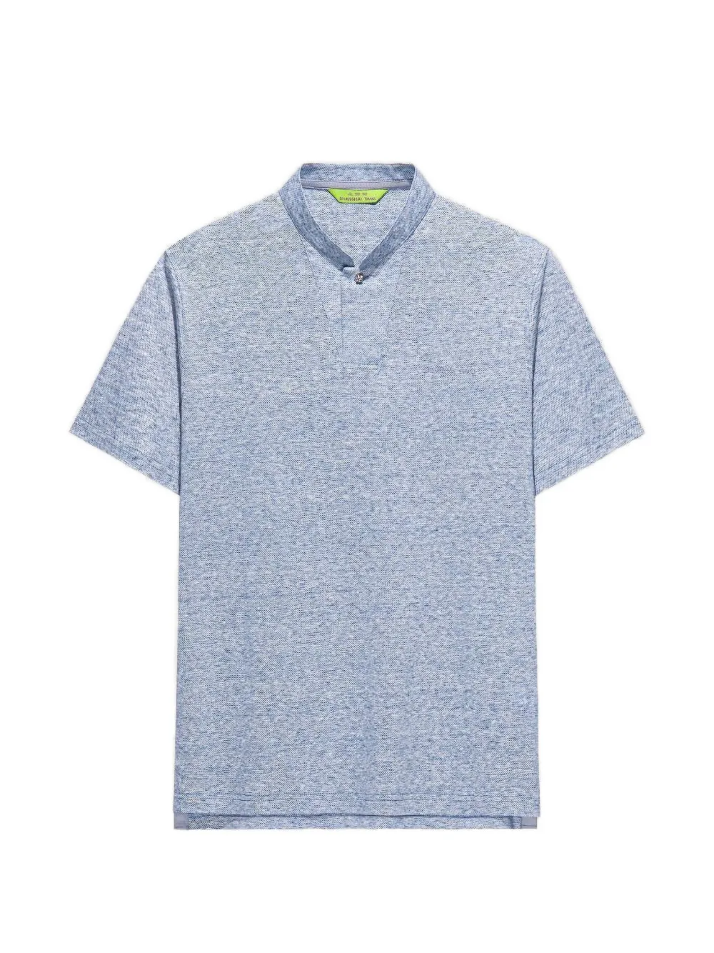 Shanghai Tang button-up polo shirt - Blau