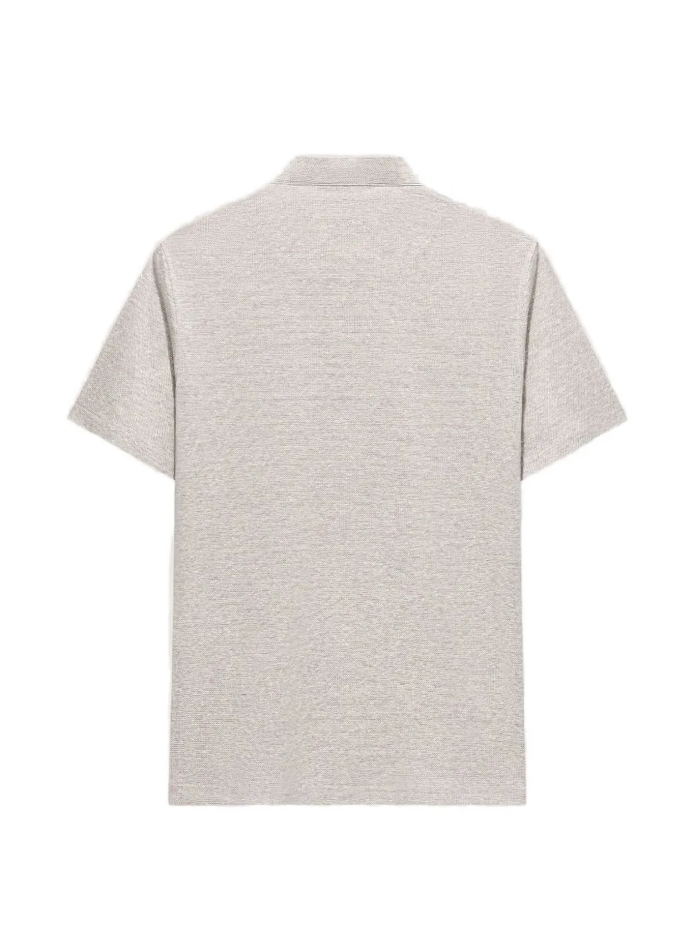Shanghai Tang Poloshirt met opstaande kraag Beige