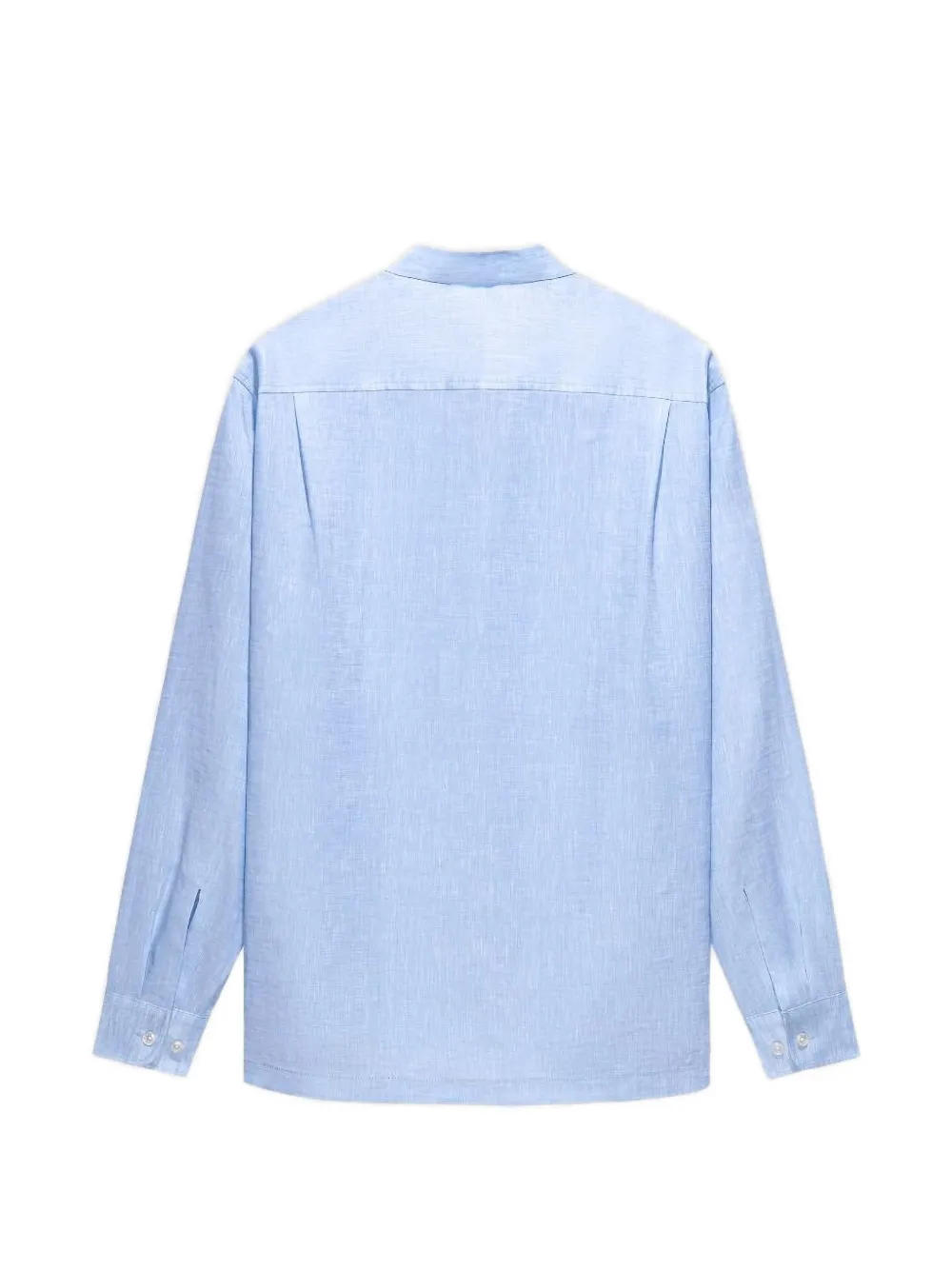 Shanghai Tang Overhemd met V-hals Blauw