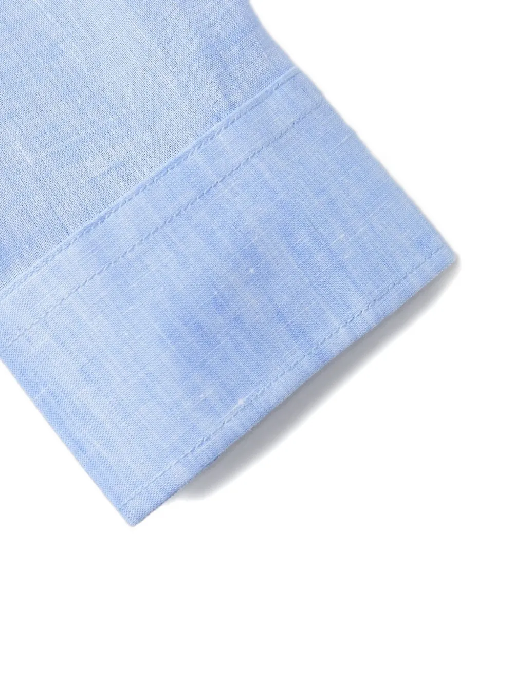 Shanghai Tang Overhemd met V-hals Blauw