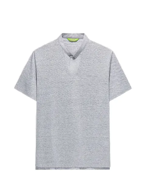 Shanghai Tang mandarin-collar polo shirt