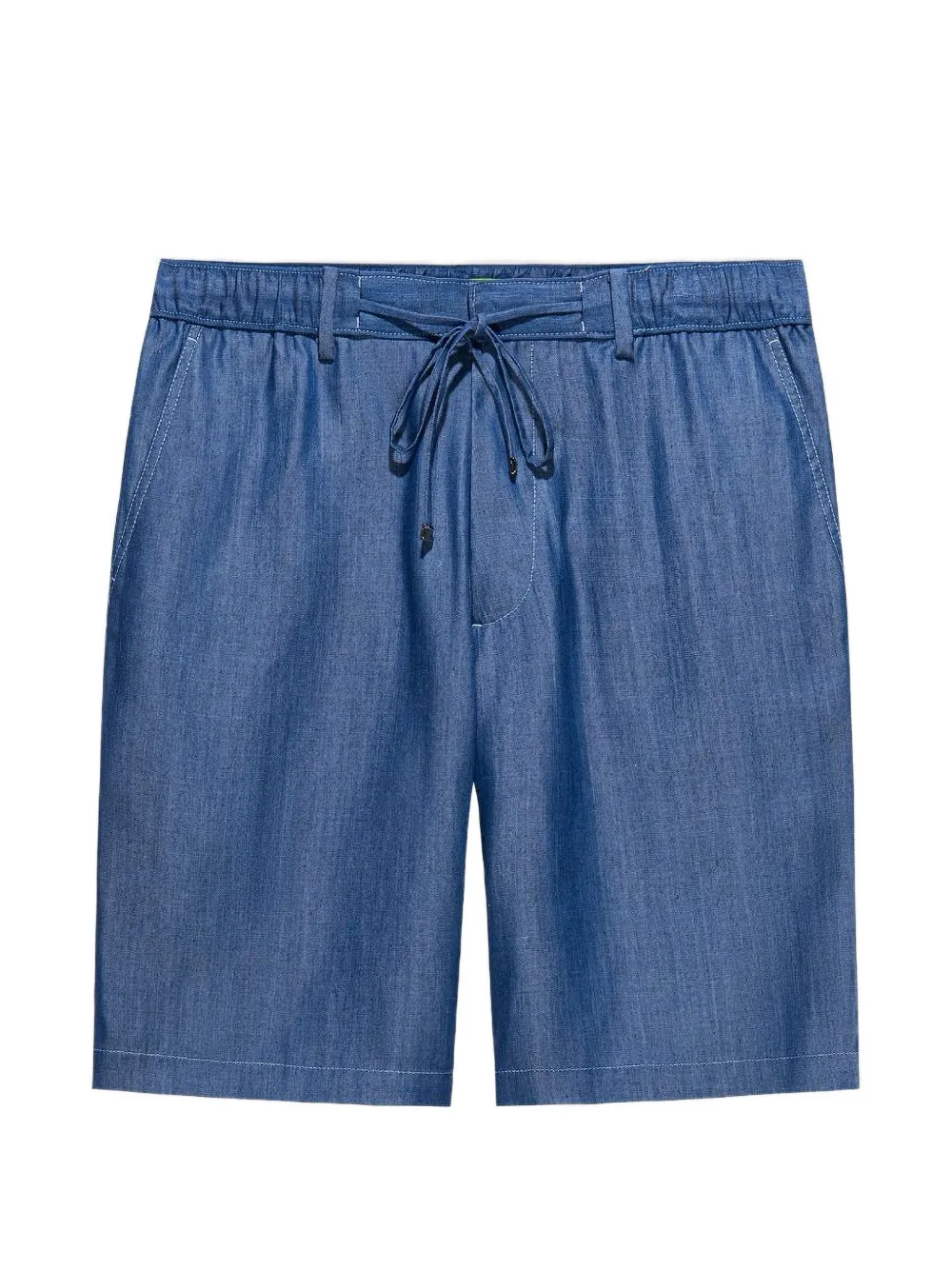 Shanghai Tang drawstring-fastening shorts - Blau