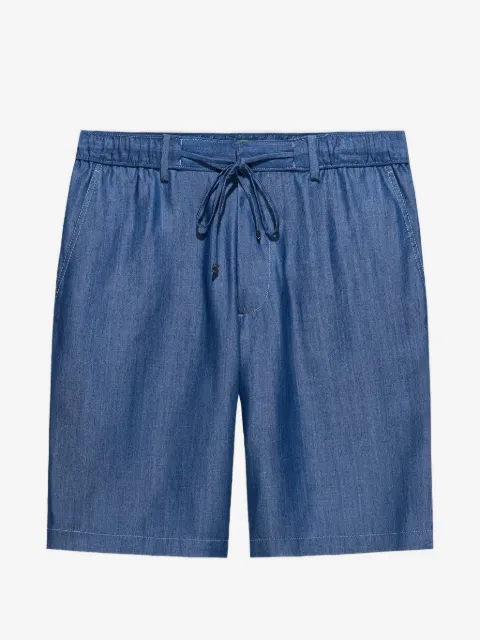 Shanghai Tang drawstring-fastening shorts