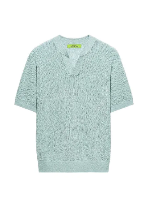 Shanghai Tang playera con cuello en V