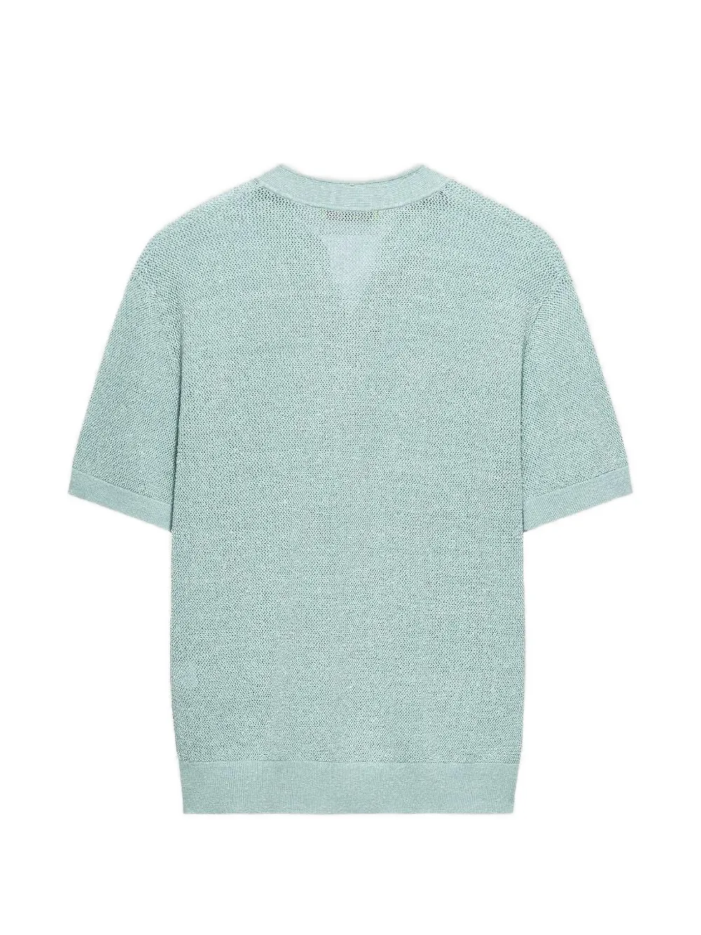Shanghai Tang T-shirt met V-hals Blauw