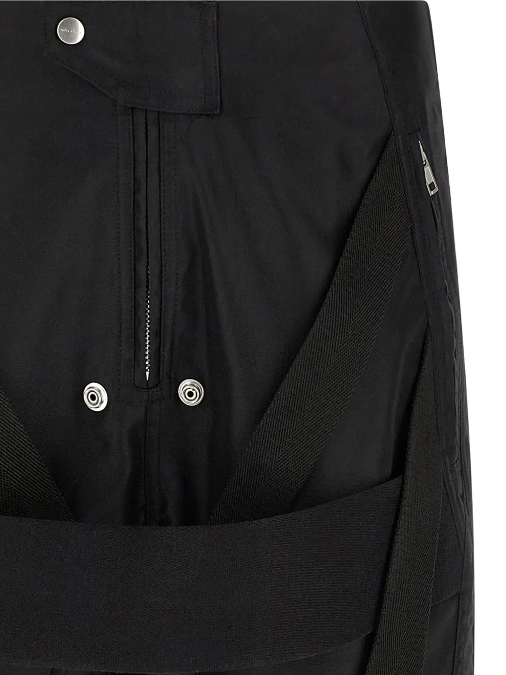 Rick Owens Broek met meerdere ritsen Zwart