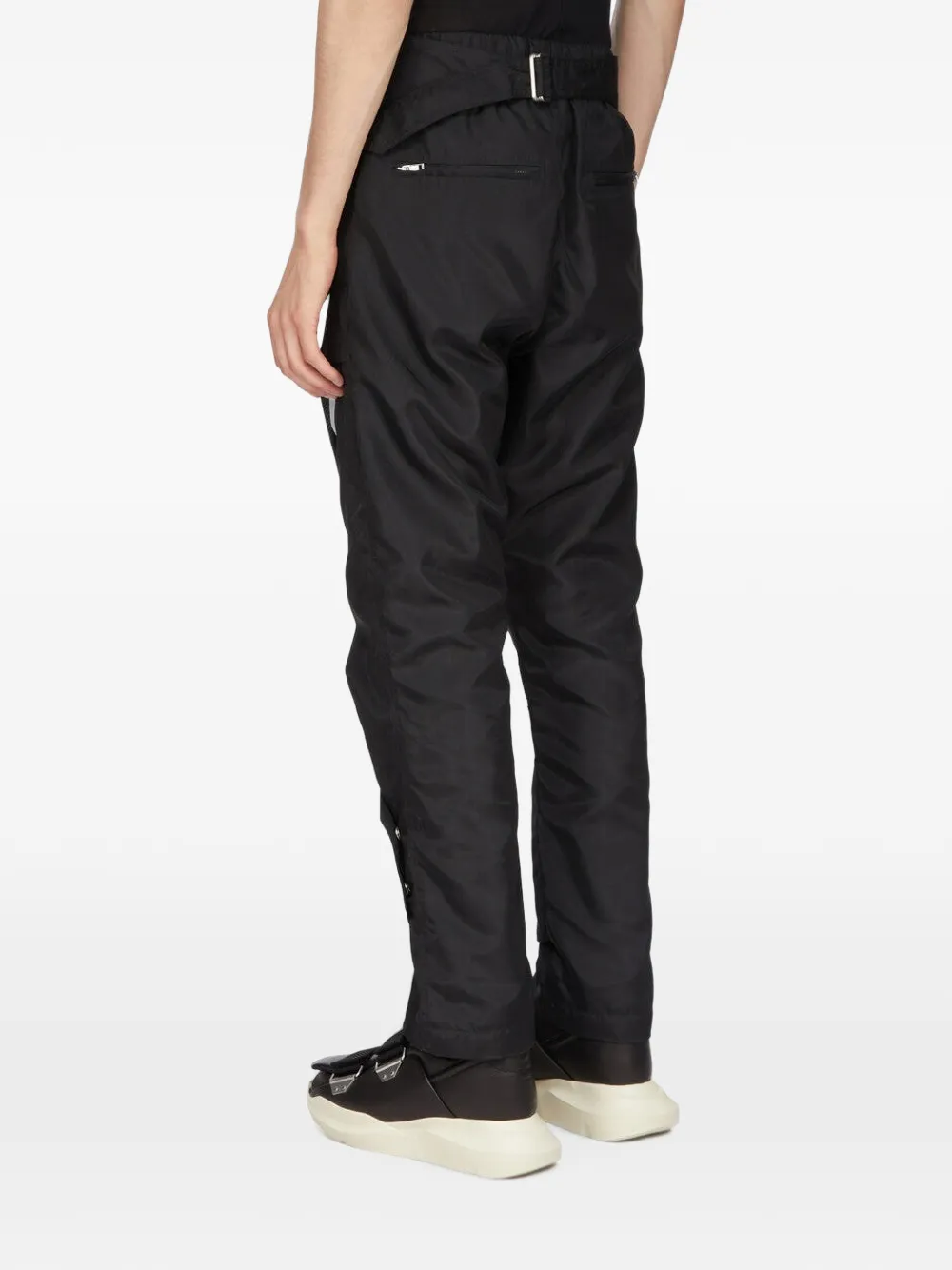 Rick Owens Broek met meerdere ritsen Zwart