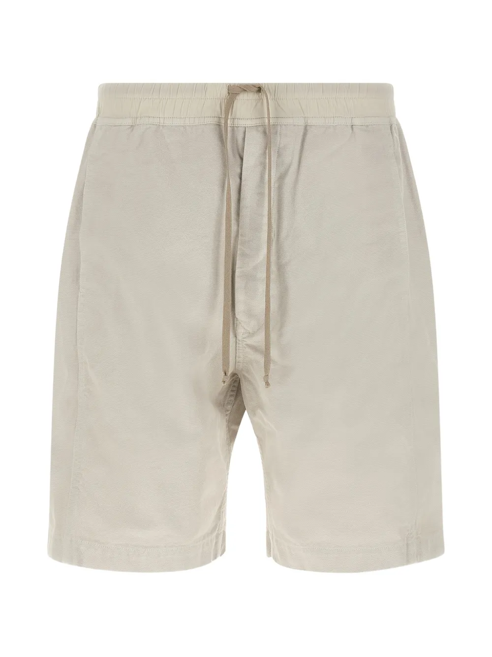 Rick Owens DRKSHDW Wide Pusher elastic-waist bermuda shorts - Toni neutri