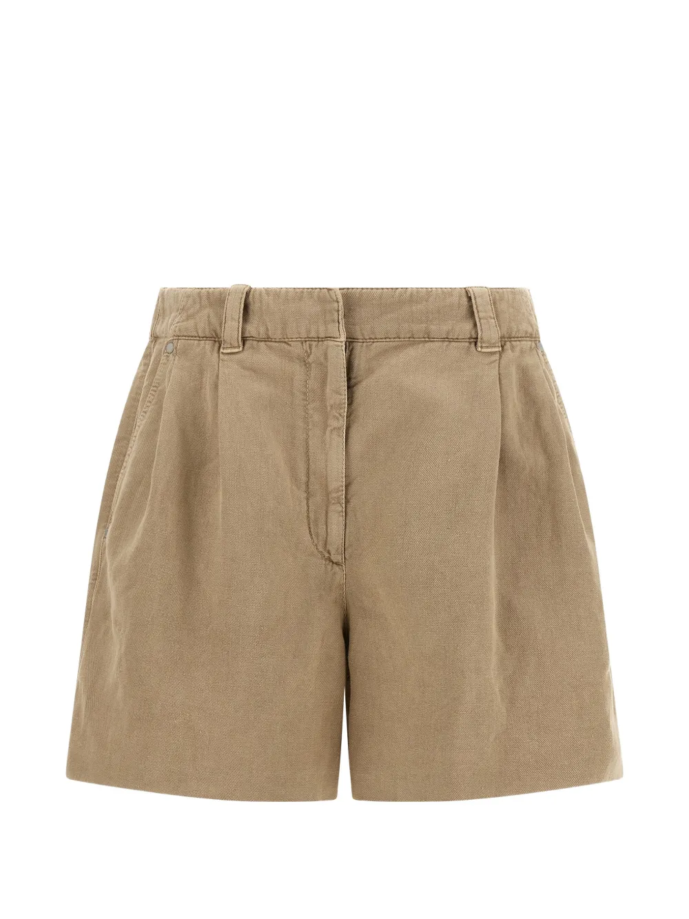 Brunello Cucinelli baggy shorts - Toni neutri
