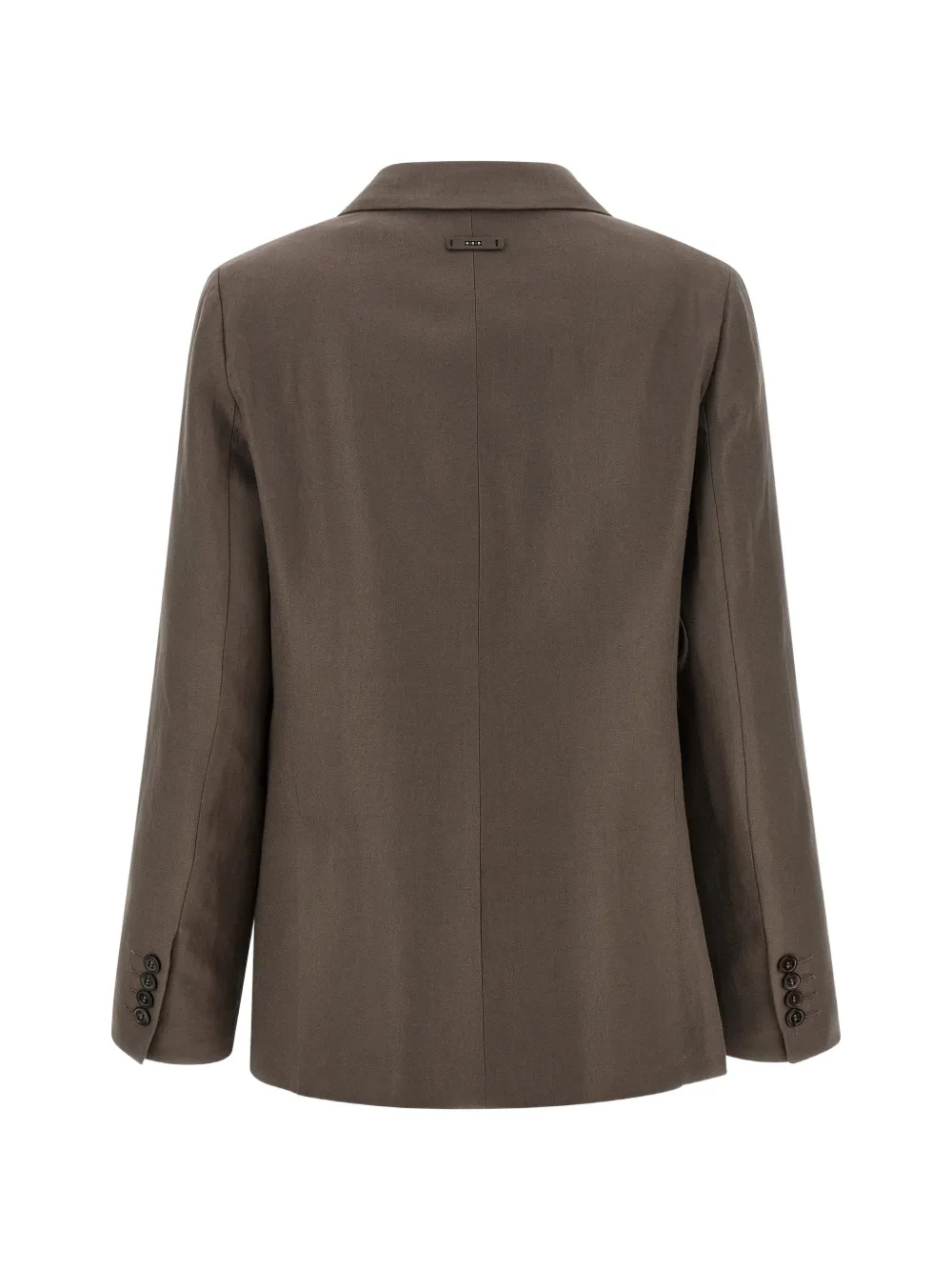  Peserico Double-breasted Peak-lapels Blazer - Brown 