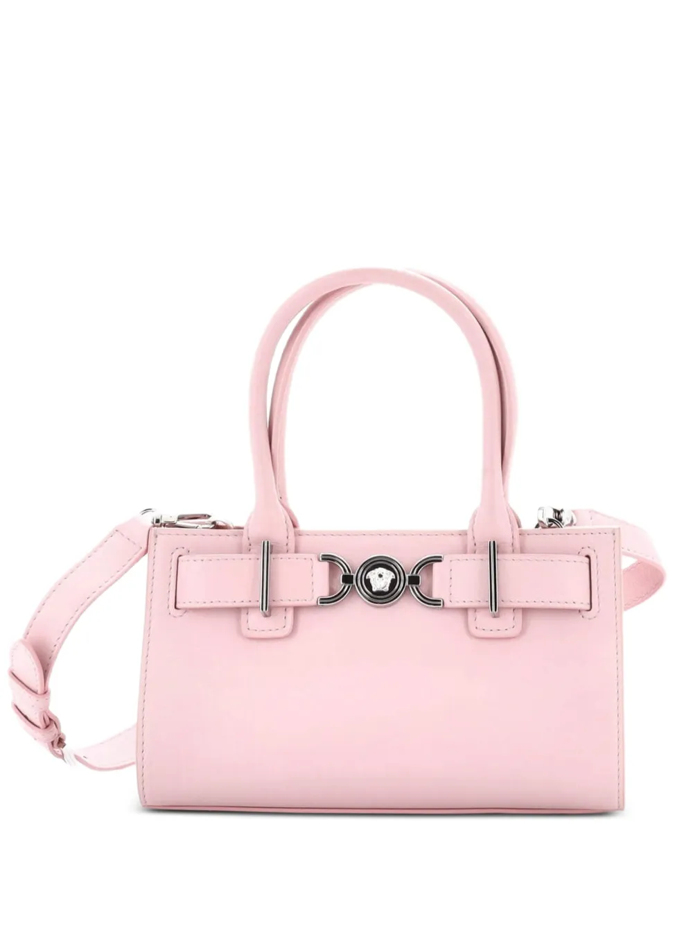 Versace Pre-Owned Medusa 95 Leather Small tote bag - Rosa