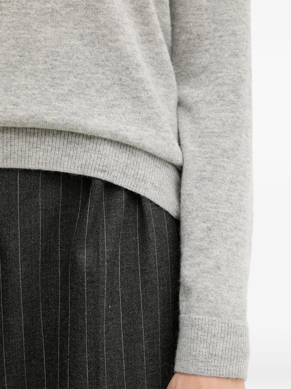 Benetton roll-neck sweater Grijs