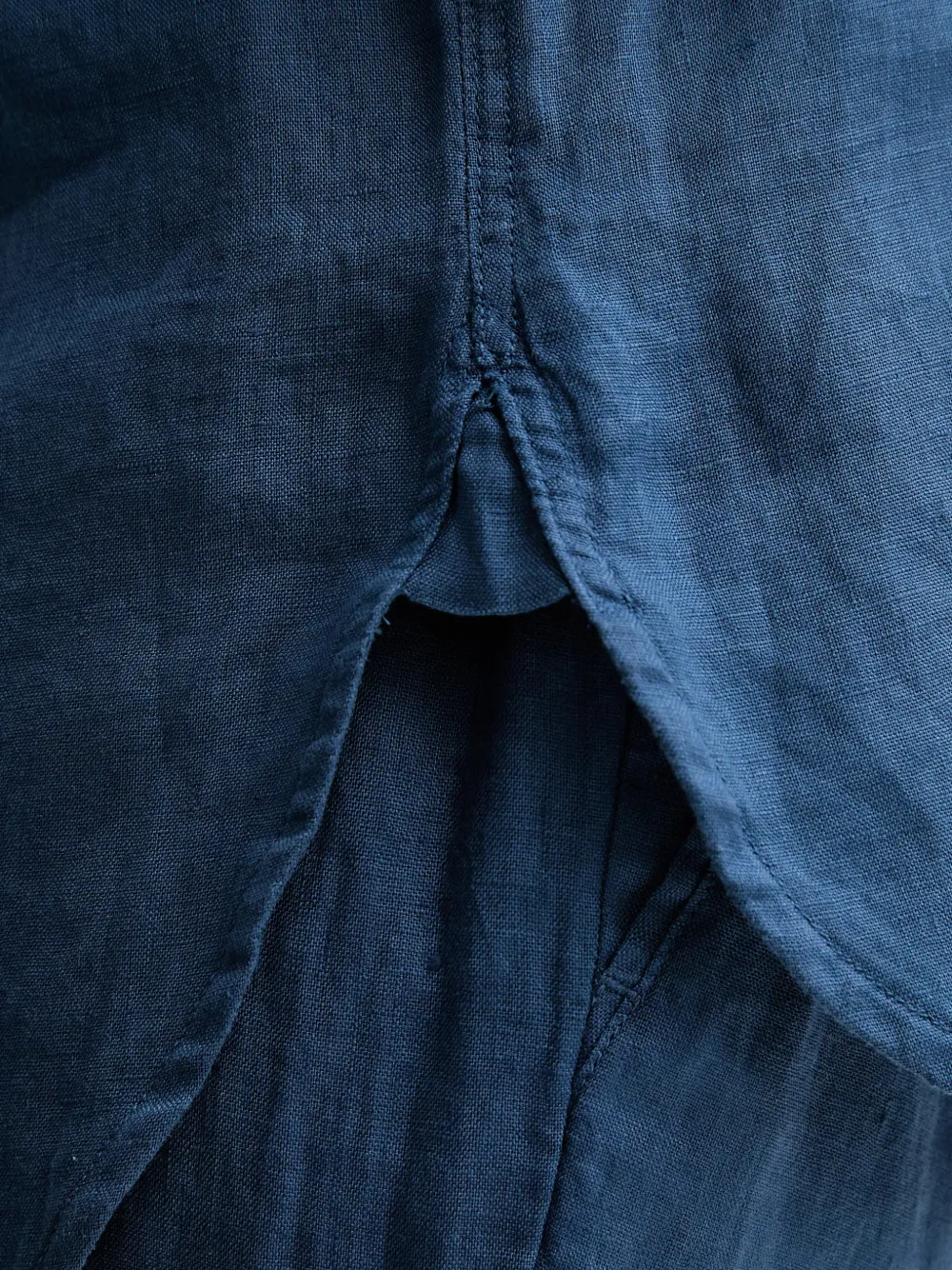Benetton Button-up shirt Blauw