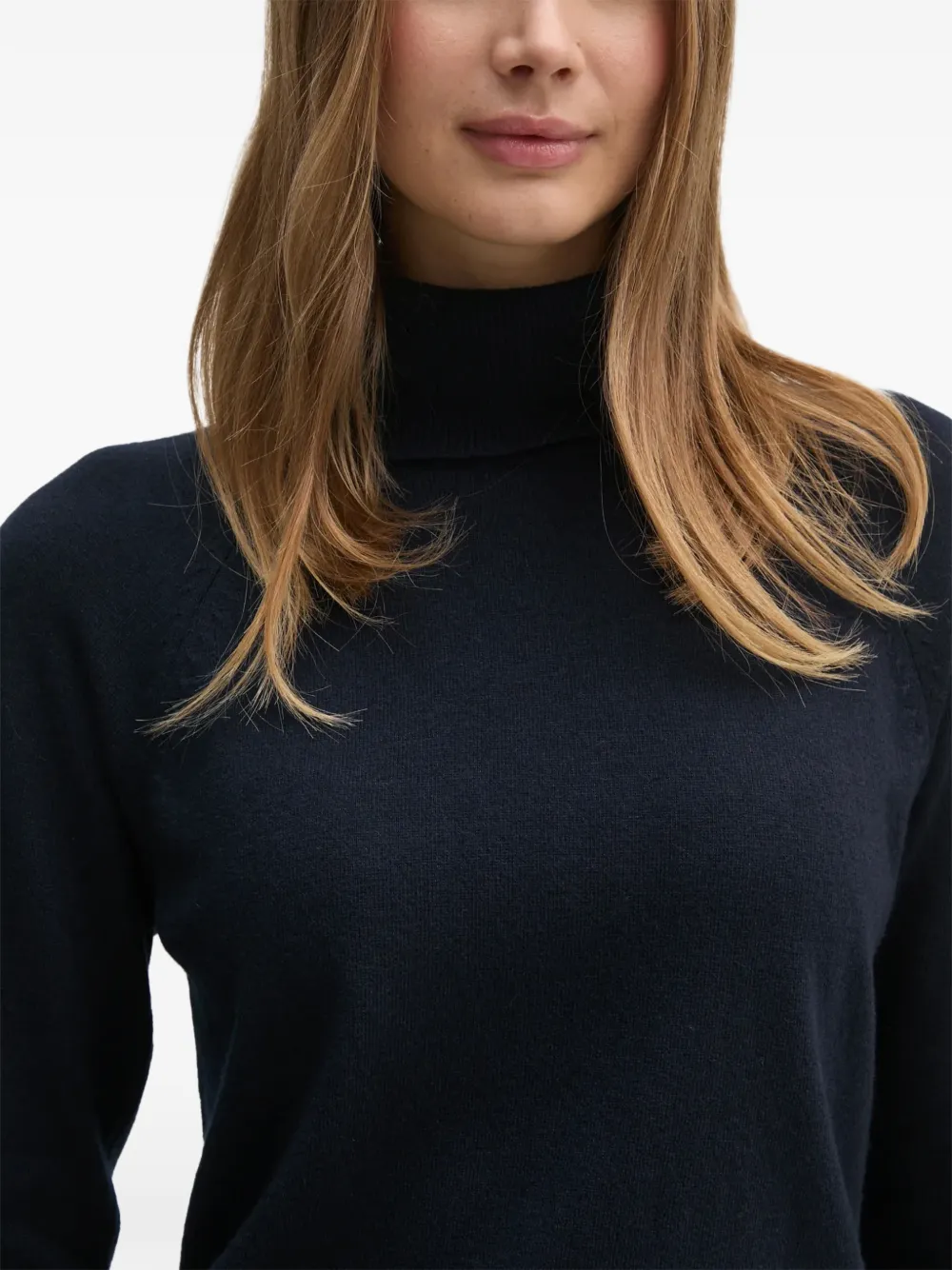 Benetton turtleneck sweater Blauw