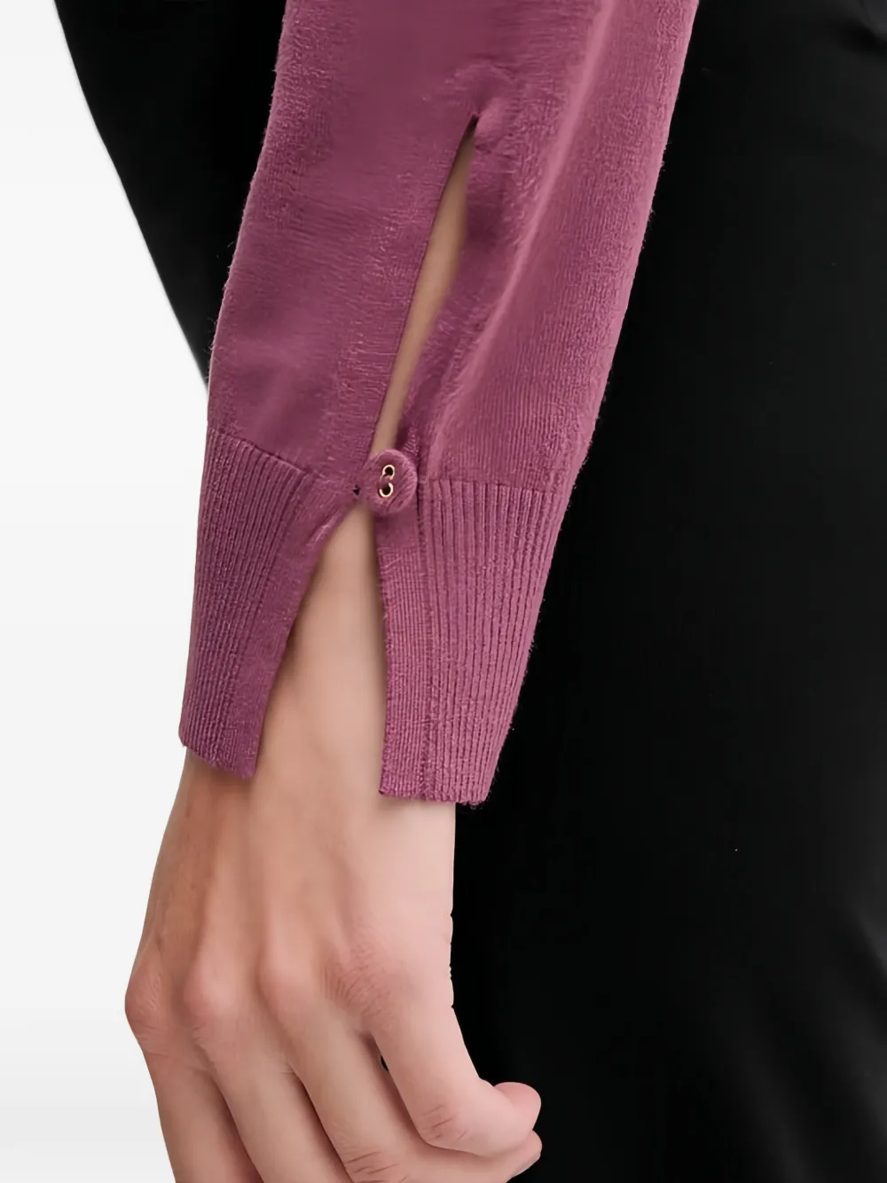 Benetton boat-neck sweater Paars
