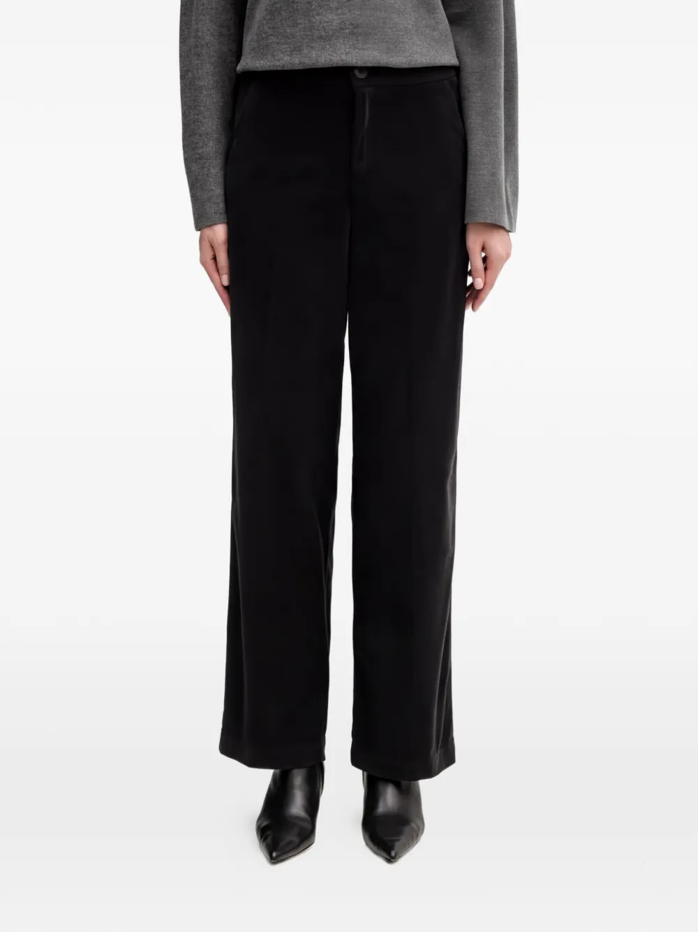 Benetton Pantaloni a coste - Nero