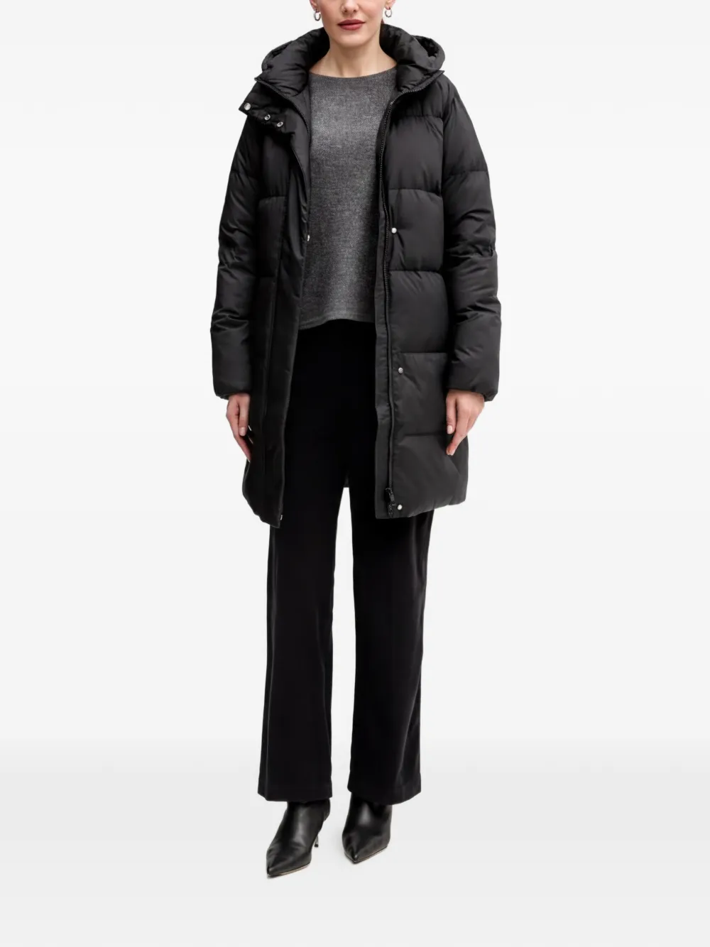 Benetton Ribfluwelen broek Zwart